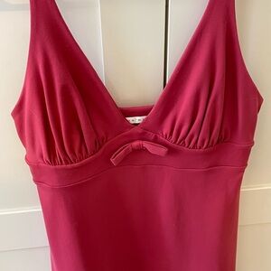 Susana Monaco L top, Berry/Melon color with bow